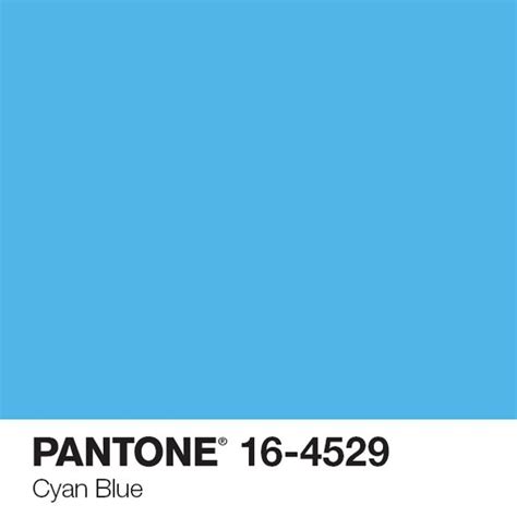 Pantone ~ Cyan Blue