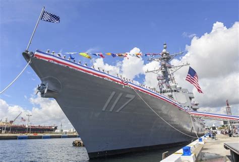 Uss Paul Ignatius Ddg 117 Us Navys Newest Destroyer Brought To