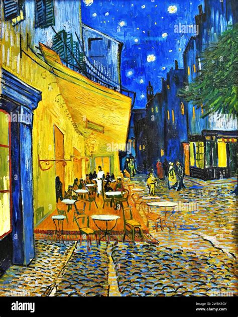 Cafe Terrace Place Du Forum Arles Painting By Artist Gogh