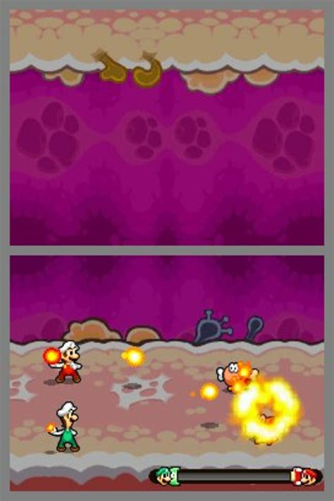 Mario Luigi Bowser S Inside Story DS Screenshots