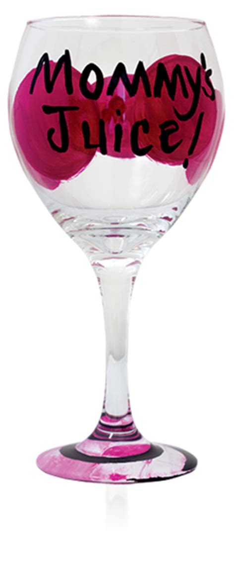 Product Mommy S Juice Wine Glass