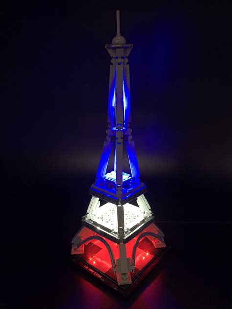 Eiffel Tower 21019 Led Lighting Kit Glow Bricks