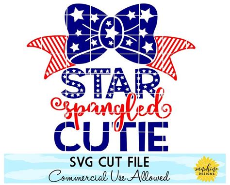 Download Fourth of July SVG 4th of July SVG Star Spangled Cutie svg ...