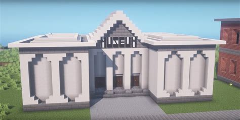 Minecraft Museum Ideas And Design