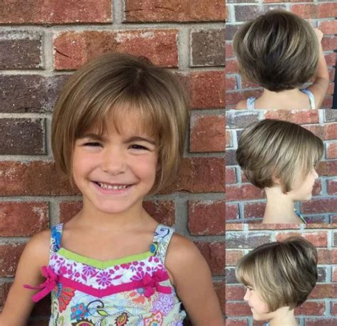 55 Cute Bob Haircuts For Kids 2023 Bob Hairstyles For Little Girlskids