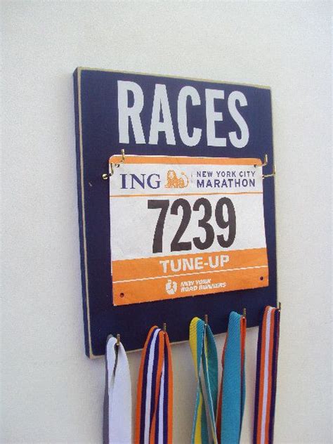 Ts For Runners Race Bib Holder And Running Medal Holder Running