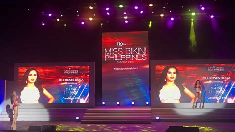 Miss Bikini Philippines Pageant 2019 👙🇵🇭🌹♥️ Top 10 In Swim Wear Attire