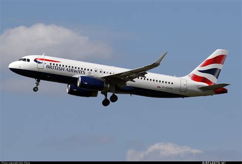 British Airways Airbus A320 G Euyv Photo 3561 Airfleets Aviation