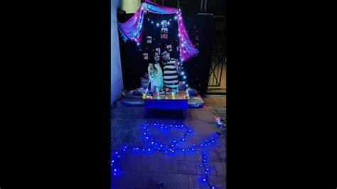 If answers to these questions are yes, you can opt for. Birthday decoration at home (terrace). Decoration idea ...