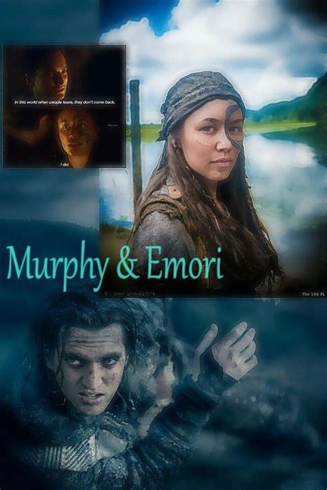 Murphy And Emori The 100 Poster Murphy The 100 The 100