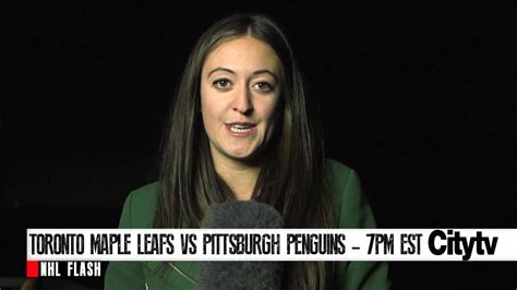 But eventually, they lightened up. Hockey Night in Canada Preview 10/17/2015 - YouTube