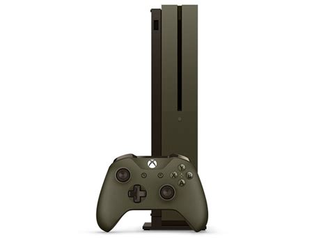 Microsoft Xbox One S Military Green 1tb And Battlefield 1 Early