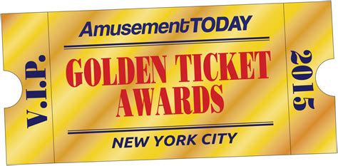 Behind The Thrills Annual Golden Ticket Awards Announced For 2015