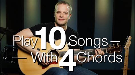 (creator) 4.0 out of 5 stars 10 ratings. Play 10 Songs With 4 Chords - Free Guitar Lessons - YouTube