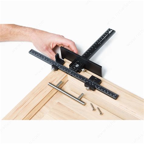Door hardware is more than a way to open, close, and secure a space. Jig System for Handles and Knobs - Richelieu Hardware