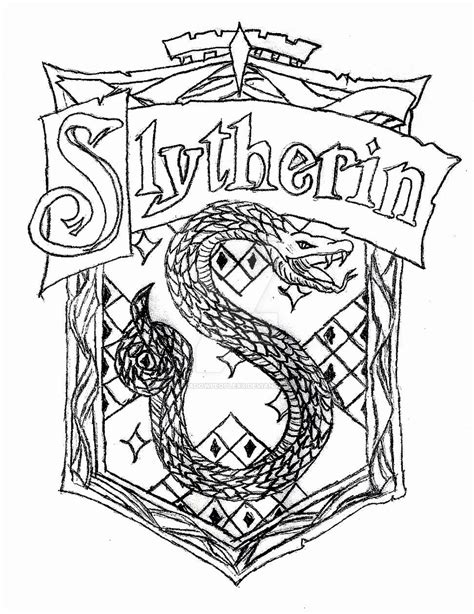 Ravenclaw Crest Coloring Pages at GetColorings.com | Free printable