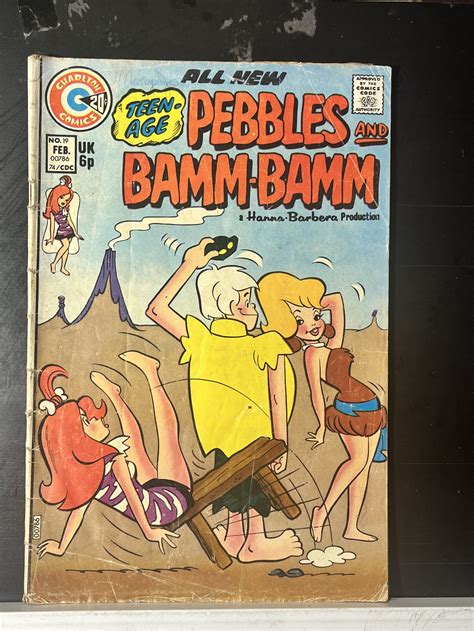 Pebbles And Bamm Bamm 19 1974 Comic Books Bronze Age Charlton