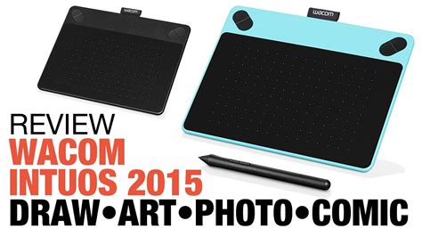 Are tablets with screen different from regular drawing tablets & pads? Review: Wacom Intuos 2015 tablet: Draw Art Photo Comic ...