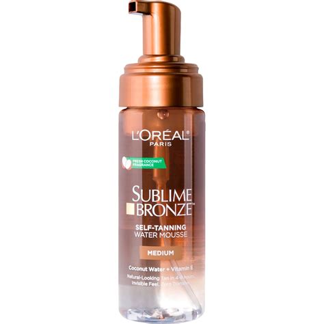 Loreal Paris Sublime Bronze Hydrating Self Tanning Water Mousse