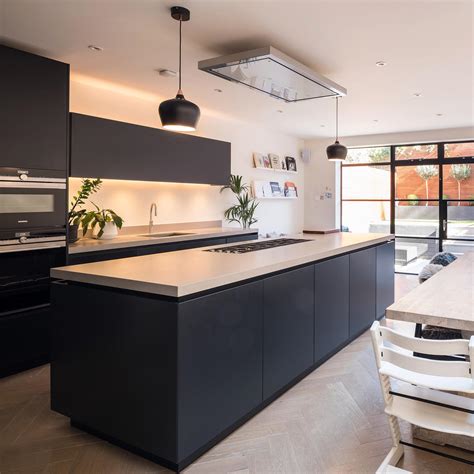 Modern Kitchen Island Interior Photographer London