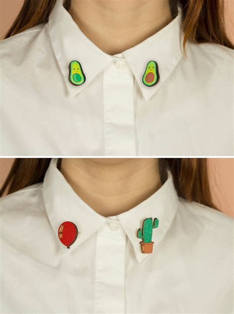 Sosuperawesome Post Collar Pins By Camilla
