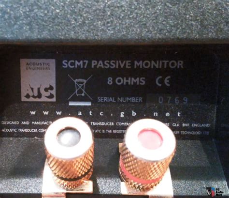 Atc Scm7 V2 Mainstereo Monitor Speakers One Pair Photo 2022575 Us