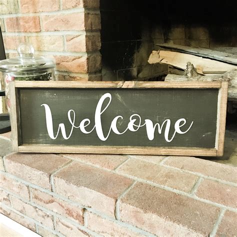 excited to share the latest addition to my etsy shop welcome sign sign design welcome sign