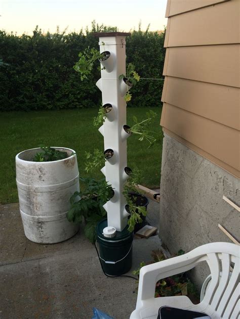 9 Best Vertical Hydroponic Garden Towers Images On Pinterest Tower
