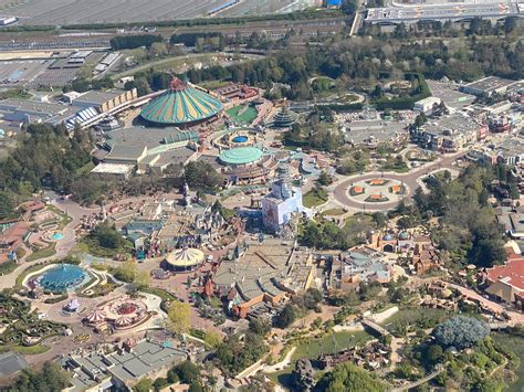 Aerial Photos Of Disneyland Paris Show A Boxed In Castle Travel To