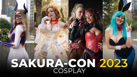 Sakura Con 2023 4k Cosplay Music Video Seattle Anime Convention Comic Con Showcase Pacific