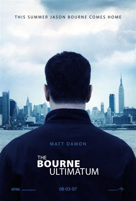 The Bourne Ultimatum 2007 Greengrass The Cinema Archives