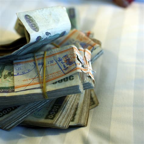 Burmese Money (Kyats) | Burmese have crazy money. It's calle… | Flickr