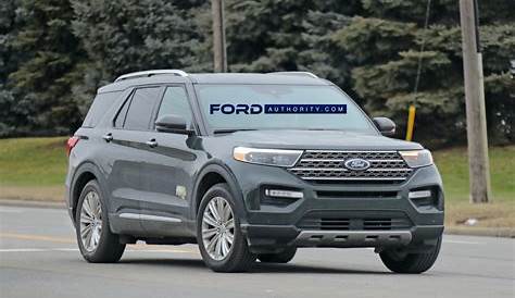 2021 Ford Explorer King Ranch Spied Testing For The First Time