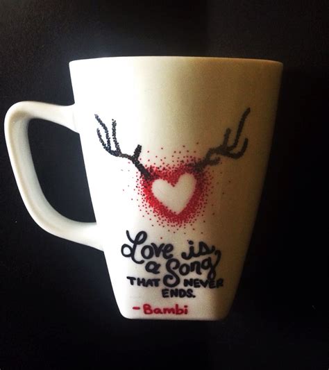 I Created My Own Diy Sharpie Mug I Was Warned To Hand Wash Only No