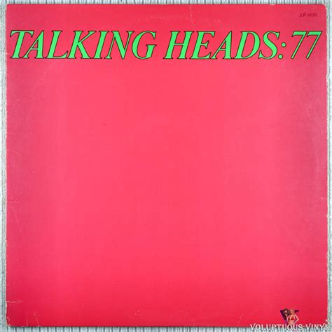 Talking Heads ‎ Talking Heads 77 1977 Vinyl Lp Album Voluptuous Vinyl Records