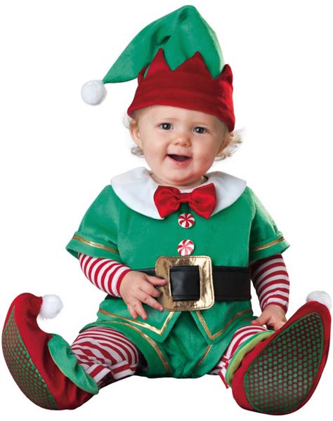 Santas Lil Elf Baby Elf Costume