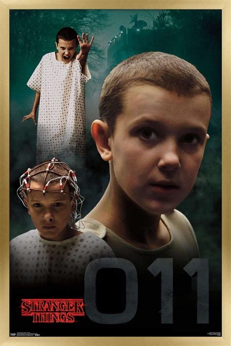 Netflix Stranger Things Eleven Wall Poster 14725 X 22375 Framed