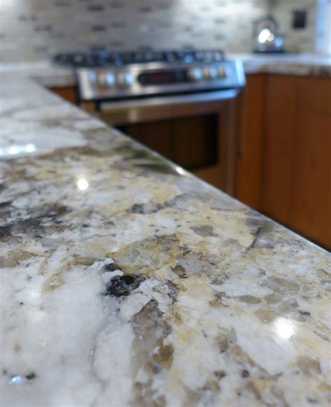 Beautiful Alpine White Granite White Kitchen Bar Stools White Kitchen