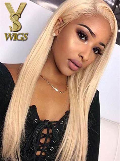 Yswigs Undetectable Dream Hd Lace Blonde Lace Front Virgin Human Hair Wigs Wd
