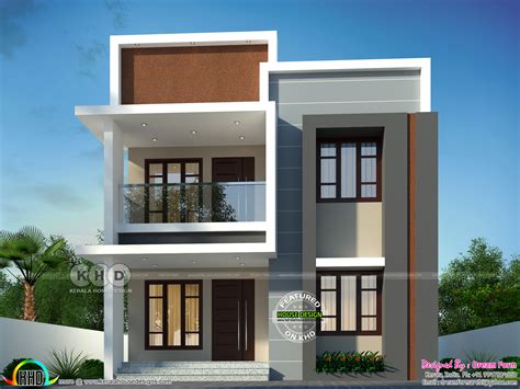 4 Bedrooms 1870 Sq Ft Modern Home Design Kerala Home Design And