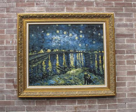 Starry Night By Van Gogh Famous Oil Painting Reproduction From China