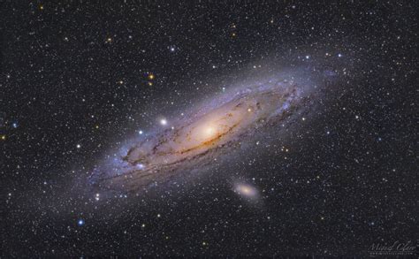 The Colourful Spiral Galaxy Of Andromeda Astrophotography By Miguel Claro