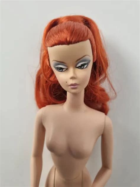 Nude The Siren Silkstone Barbie Doll Bfmc Fashion Model Collection Gold