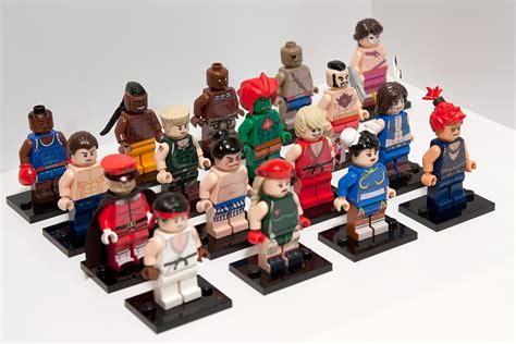 Street Fighter 2 Minifigs For Childs Play Charity Flickr