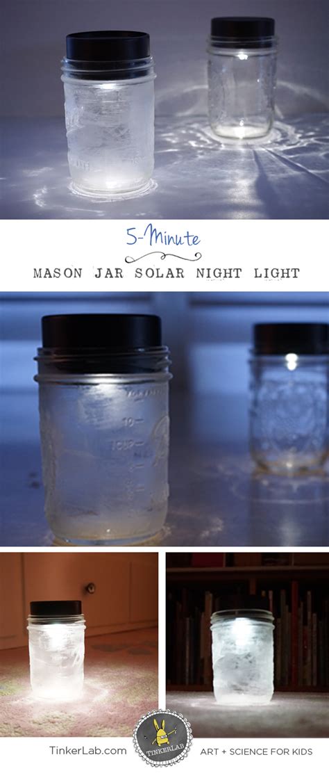 Mason Jar Solar Lights For Kids Tinkerlab