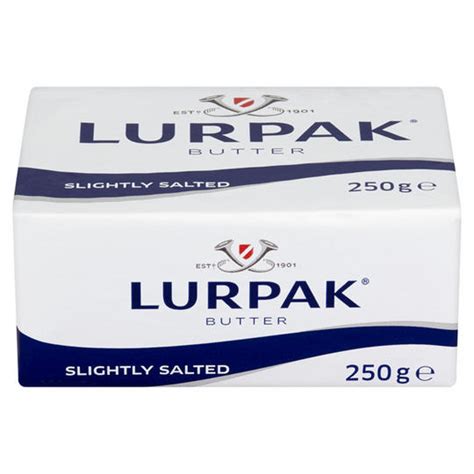 Lurpak Butter Slightly Salted 250g Butter And Margarine Iceland Foods