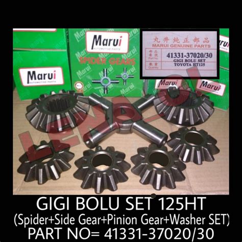 GIGI BOLU SET GIGI GARDAN 125HT Lazada Indonesia