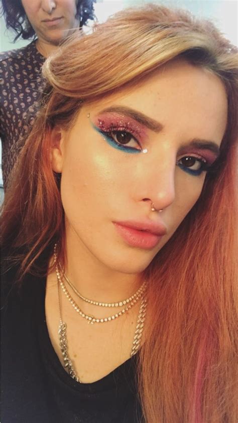 Pin By Alexanda On Make Up Nose Ring Septum Ring Bella Thorne