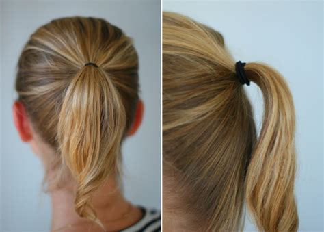This type of stress makes your follicles go dormant, so hair that's in the middle of a growth cycle may break off. DIY: A Sock Bun - Say Yes