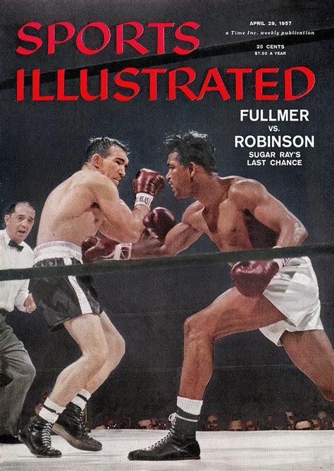 Sugar Ray Robinson 1957 World Middleweight Title Sports Illustrated